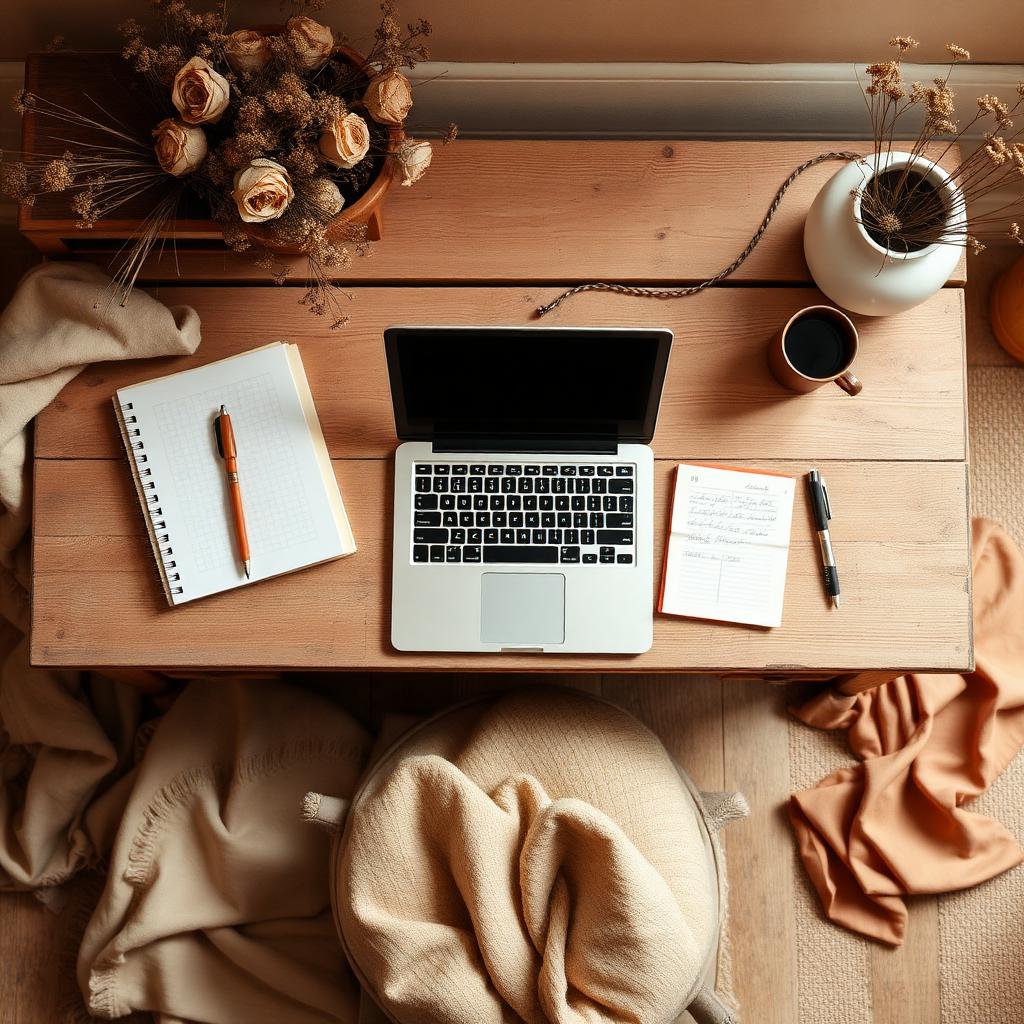 Cozy workspace